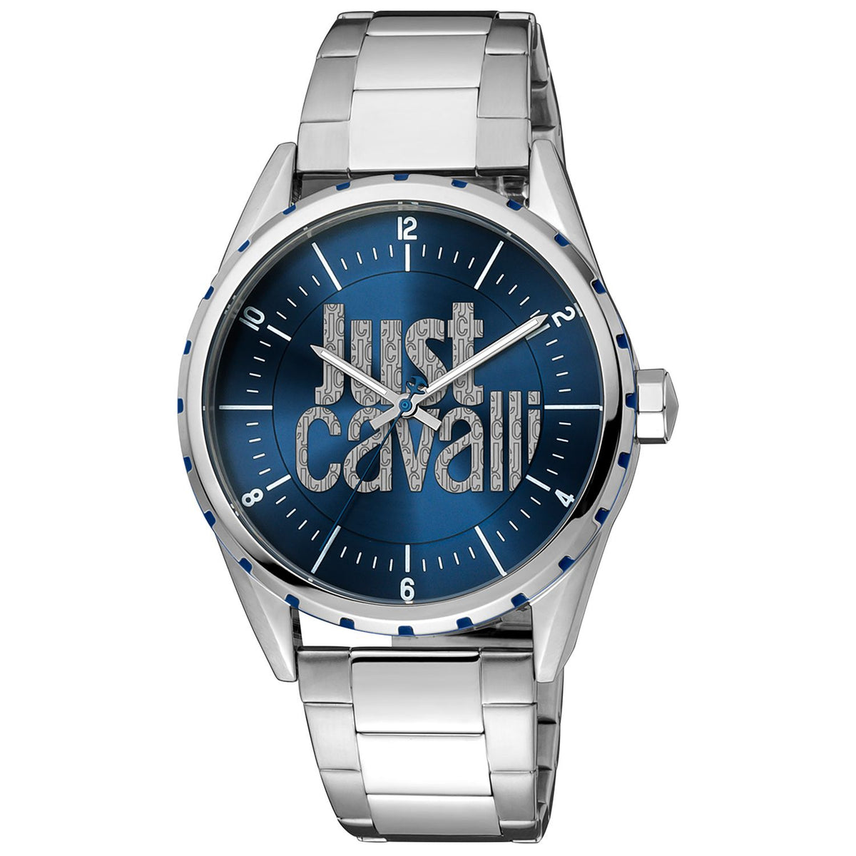 Just Cavalli Silver Men Watch