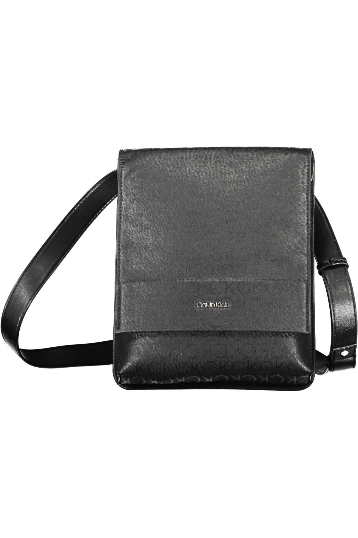 Calvin Klein Black Polyester Men Shoulder Bag