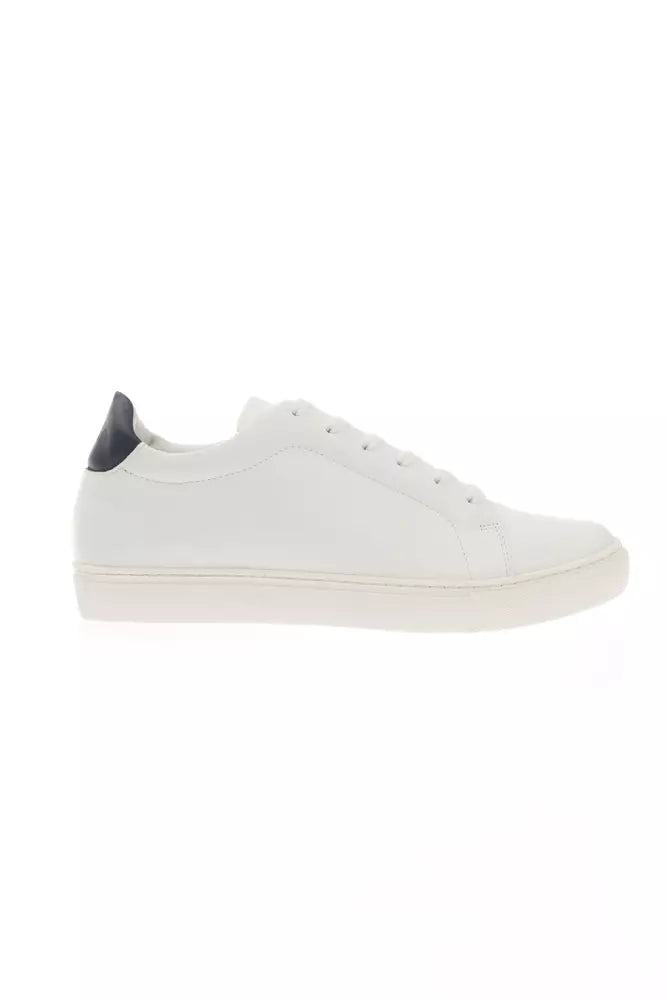 Pantofola D'Oro Elegant Monocolor Leather Sneakers