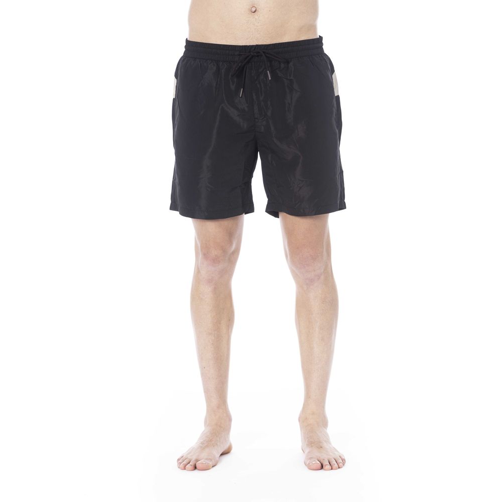 Iceberg Black Polyester Swimwear