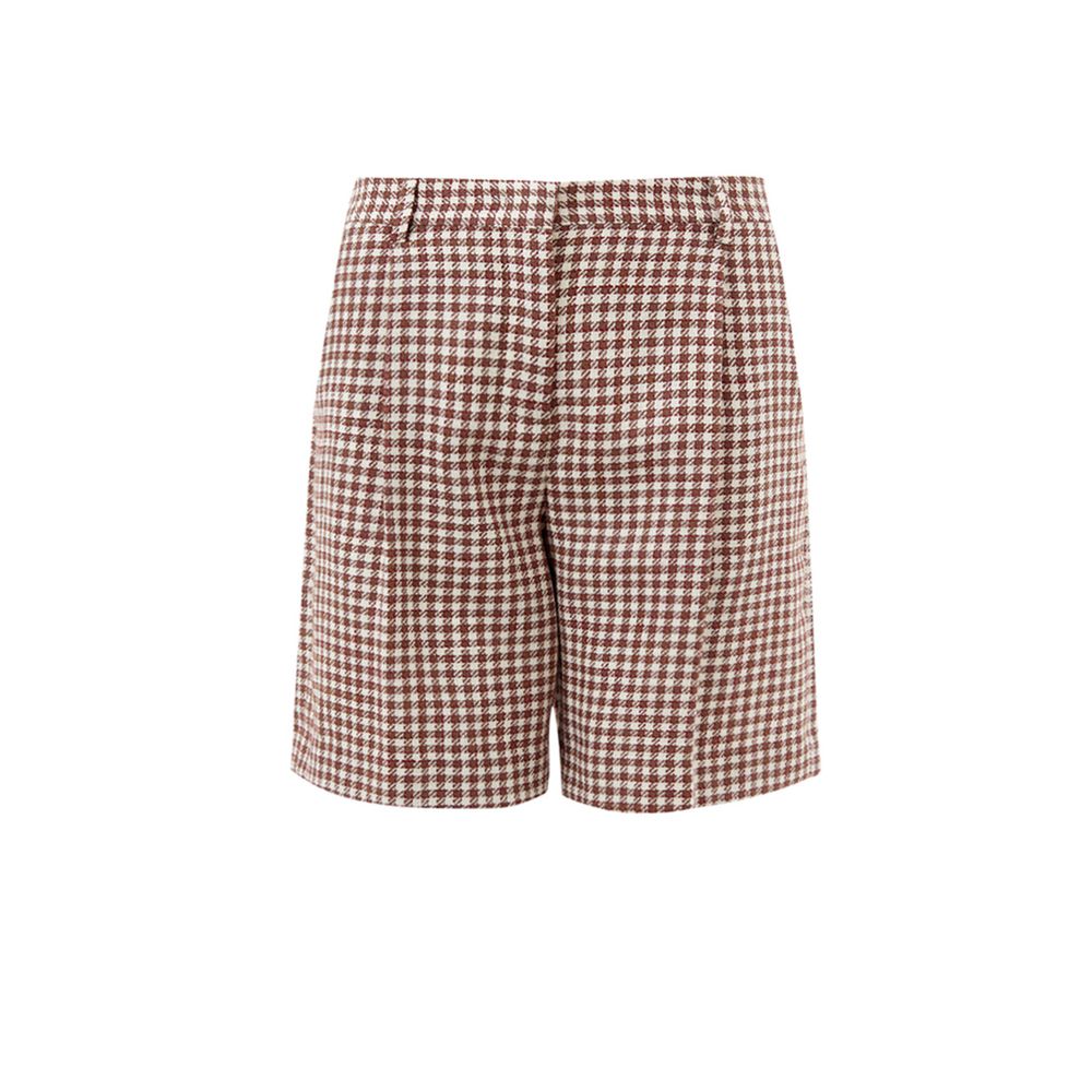 Lardini Elegant Silk-Linen Blend Multicolor Shorts