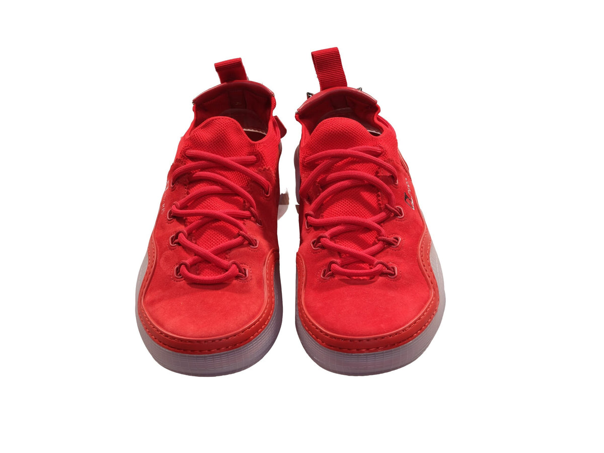 Arpoador Flat Red Suede Sneakers