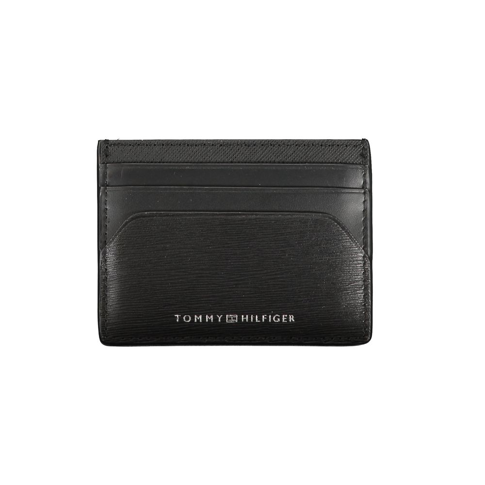 Tommy Hilfiger Black Leather Wallet