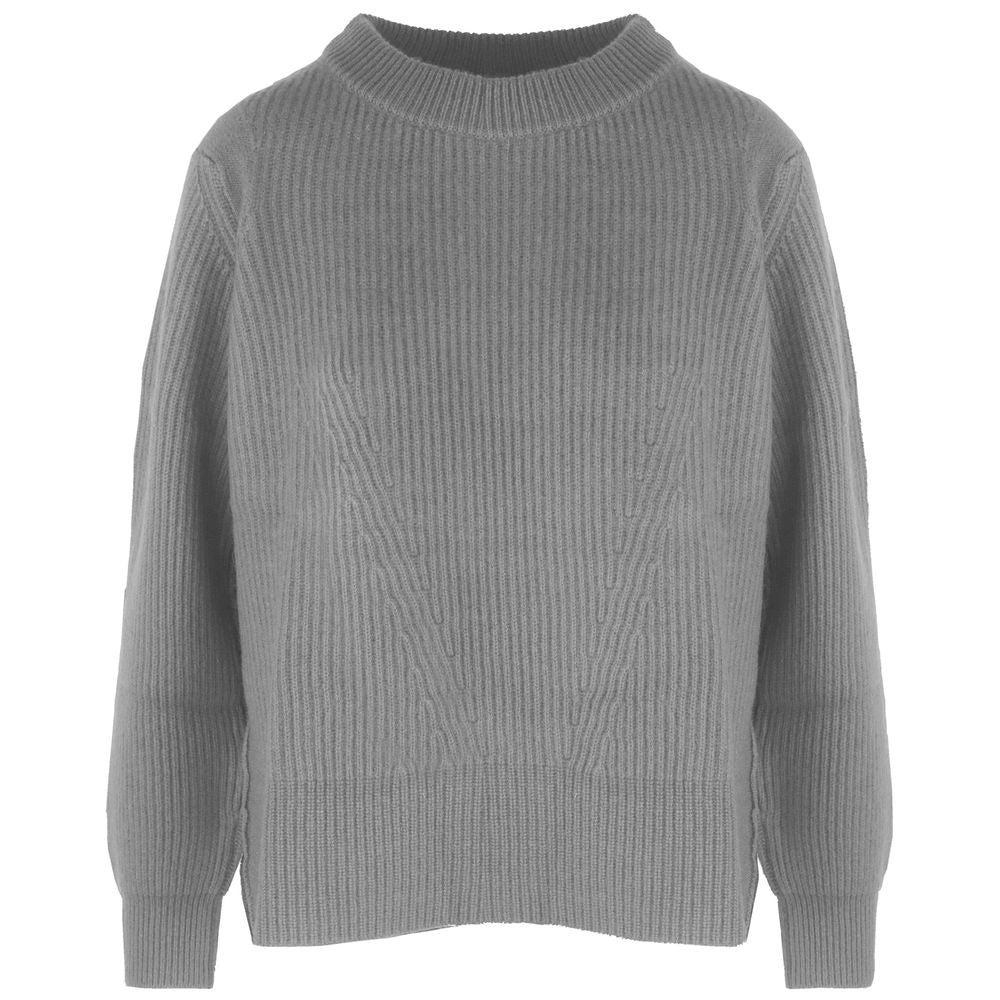 Malo Gray Cashmere Women Sweater