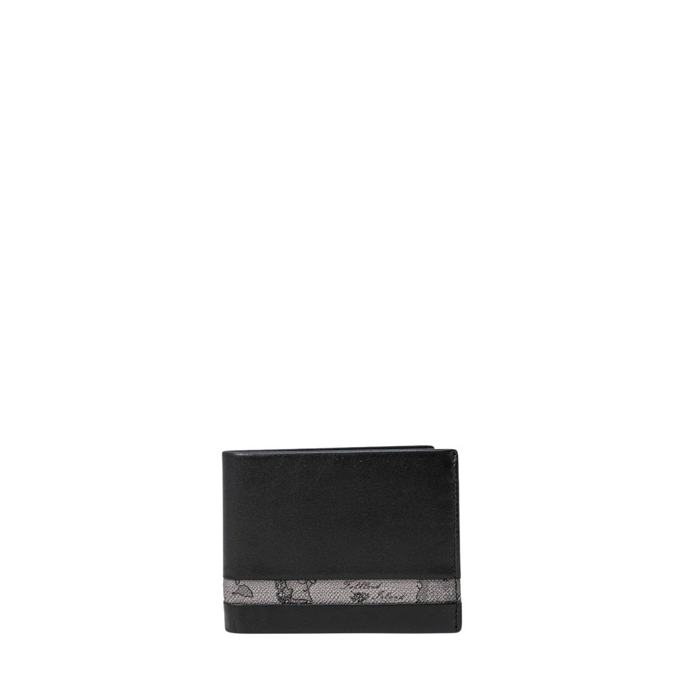 Alviero Martini Prima Classe Black Polyethylene Wallet